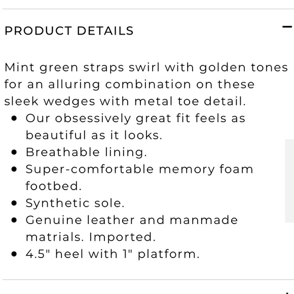 WHBM Shay wedges - Picture 2 of 12